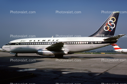 SX-BCF, Boeing 737-284(Adv.), Olympic Airlines, 737-200 series