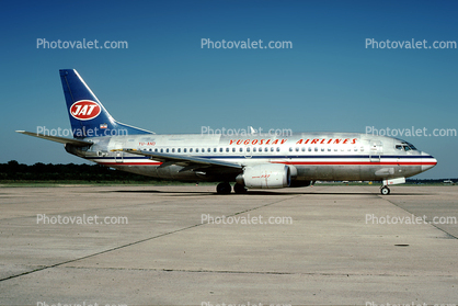 YU-AND, Boeing 37-3H9, JAT Airways, 737-300 series