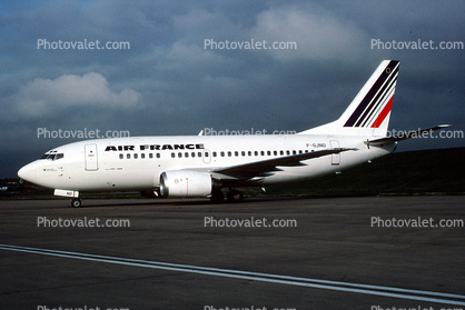 F-GJND, Air France AFR, Boeing 737-528, 737-500 series, CFM56-3C1, CFM56