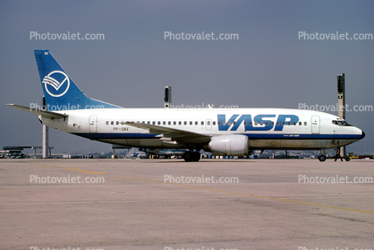 PP-SNV, Boeing 737-3Y0, VASP, 737-300 series, CFM56-3B1, CFM-56, CFM56