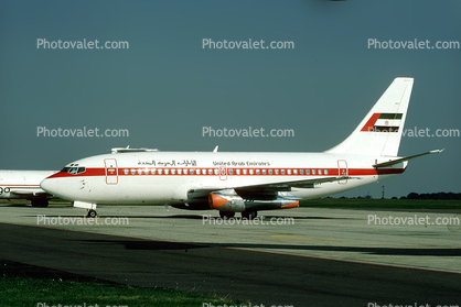 A6-ESH, United Arab Emirates, UAR, Boeing 737-2W8, 737-200 series, JT8D