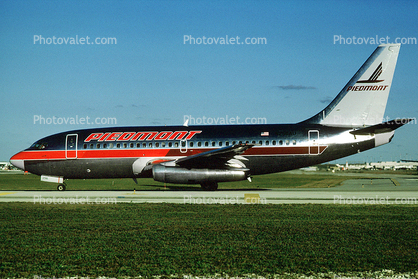 N256AU, Boeing 737-201, Piedmont Airlines, 737-200 series