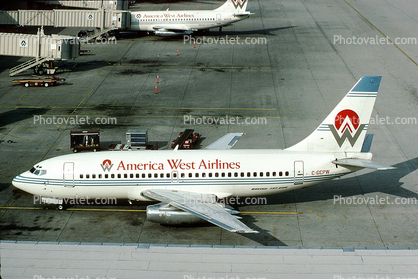 C-GCPW, Boeing 737-275 Adv, America West Airlines AWE, 737-200 series