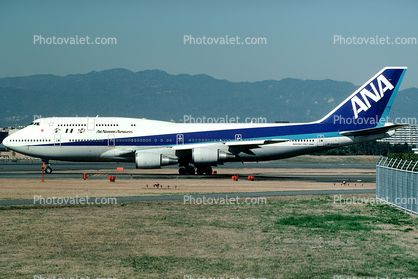 Boeing 747-481D, All Nippon Airways, A8966, 747-400 series