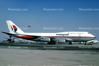9M-MHL, Boeing 747-4H6, Malaysia Airlines MAS, 747-400 series