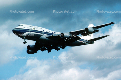 PP-VOB, Boeing 747-341, Varig Airlines, 747-300 series, CF6-80C2B1, CF6