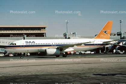 ZS-SHD, Airbus A320-231, South African Airways SAA