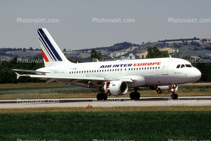 F-GPMF, Air Inter Europe, Airbus 319-113, A319 series, CFM56-5A4, CFM56