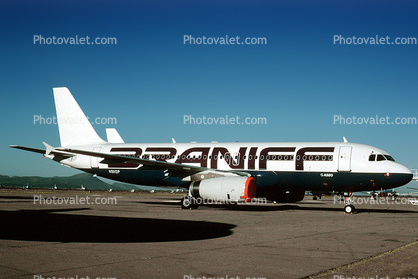 N911GP, Airbus A320-231, Braniff International Airways, V2500-A1, V2500