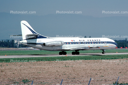 F-BHRL, Sud Aviation SE 210 Caravelle TYPE III, Air France AFR, 1978, 1970s