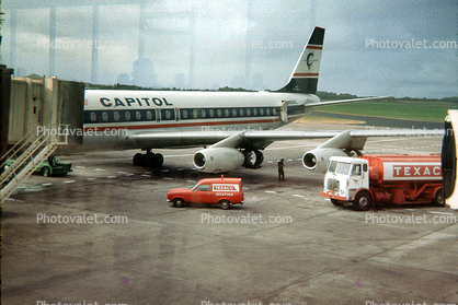 Capitol International Airways, Texaco Fuel Truck, Ground Equipment, 1977, 1970s