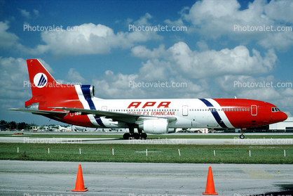 OB-1545, APR, Republica Dominicana, Lockheed L-1011-1, 1994, RB211