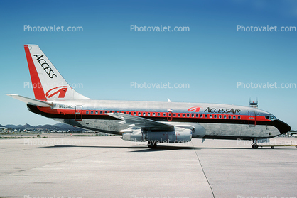 N623AC, Accessair, Boeing 737-230, 737-200 series, JT8D-15, JT8D, 1972, 1970s