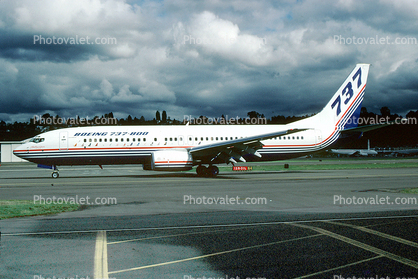 N737BX, Boeing 737-8K5, Next Gen, 737-800 series, prototype, 1997, CFM56, CFM56-7B27