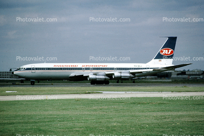 YU-AGJ, Boeing 707-351C,  JT3D-3B s2, JT3D, 1974, 1970s