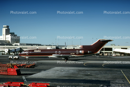 N4778N, Alaska, Boeing 727-227, JT8D-17 s3, JT8D, August 1980, 727-200 series, 1980s