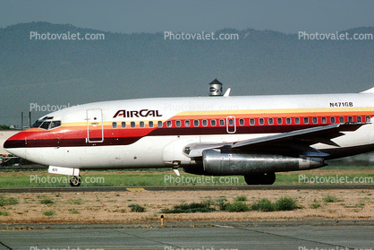 Boeing 737-159, N471GB, Air California ACL, 737-100 series