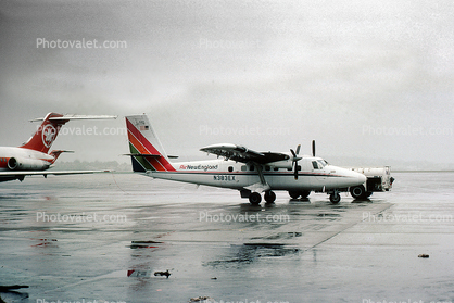 N383EX, Air NewEngland, DHC-6-300 Twin Otter, April 1979, PT6A, 1970s