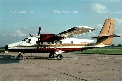 G-STUD, Air Ecosse, De Havilland Canada DHC-6-310, PT6A-27, October 1982, PT6A