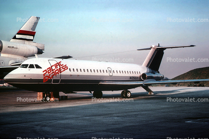 N105EX, Pacific Express Airlines, BAC 1-11 201/Z/AC