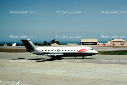 N107EX, BAC 1-11 201/Z/AC, Pacific Express Airlines, BAC 111-201AC, Spey 506