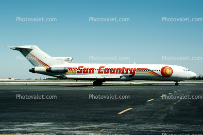 N292US, Sun Country Airlines, Boeing 727-251, JT8D-9, JT8D, 727-200 series