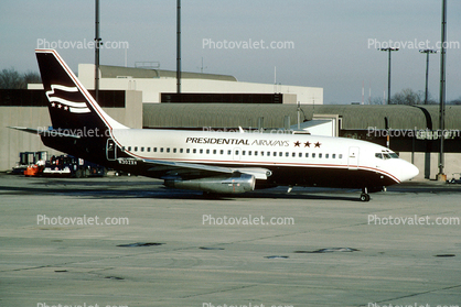 N302XV, Boeing 737-230QC, Presidential Airways, 737-200 series