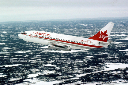 C-GNWI, Boeing 737-210C, 737-200 series, NWT Air, Canada, Air-to-Air