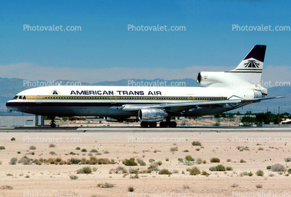 N190DT, American Trans Air AMT, ATA, Lockheed L-1011-1, RB211-22B, RB211