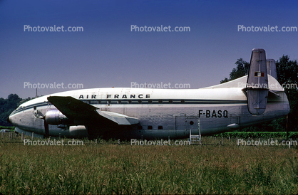 F-BASQ, Breguet Br.763 Deux Ponts, (Double-Decker), Air France AFR, Propliner