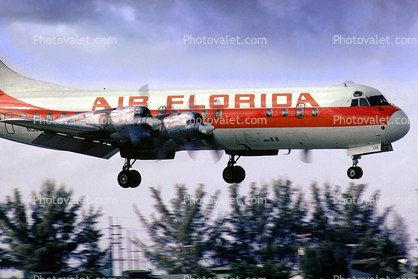 N138US, Air Florida FLZ, Lockheed L-188CF Electra