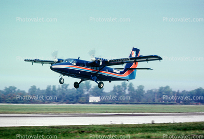 N630DP, De Havilland DHC-6-300 Twin Otter, Dominos Pizza, PT6A-27, PT6A