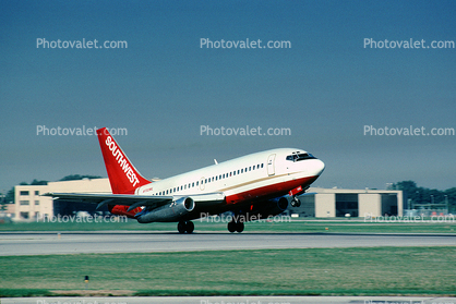 N702ML, Boeing 737-2T4, Southwest Airlines SWA, 737-200 series, JT8D