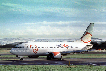 G-TOYH, bmibaby BMI, Boeing 737-36N, 737-300 series, baby of the north, CFM56-3C1, CFM56