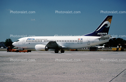 CS-TGQ, SATA International, Azores Airlines, 737-36N, 737-300 series, CFM56-3C1, CFM56