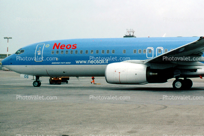 I-NEOS, Neos, Boeing 737-86N, 737-800 series, CFM56-7B26, CFM56