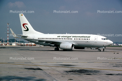 6V-AHO, Air Senegal International, Boeing 737-7BX, 737-700 series, CFM56-7B24, CFM56