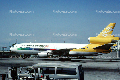N904WA, Hawaii Express, McDonnell Douglas DC-10-10, CF6-6K, CF6
