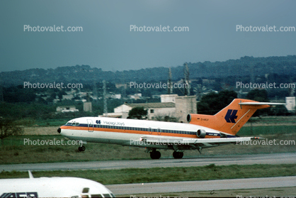 D-AHLP, Boeing 727-14, JT8D-7B, JT8D, take-off, 727-100 series