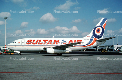 TC-VAB, Sultan Air, Boeing 737-248, 737-200 series, JT8D