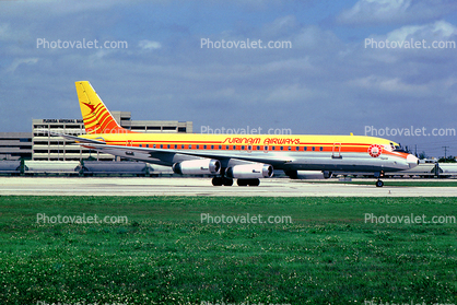 N1809E, Surinam Airways, Fajalobi, Douglas DC-8-62, JT3D-3B, JT3D
