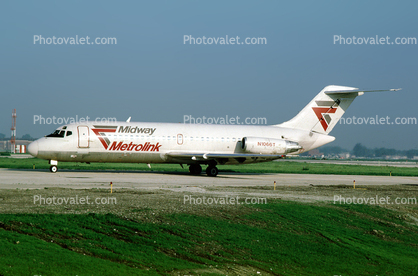 N1066T, Midway Metrolink, DC-9-15, JT8D-7B, JT8D