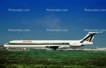 EI-CNR, Eurofly, McDonnell Douglas MD-83, JT8D, JT8D-219
