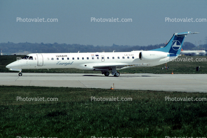 LX-LGY, Luxair, Embraer ERJ 145LU, Eurojet