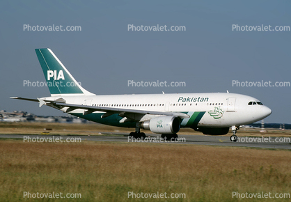 AP-BEU, Airbus A310-308, Peshawar, CF6-80C2A8, CF6, PIA