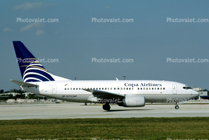 HP-1373CMP, Copa Airlines, Boeing 737-7V3, 737-700 series