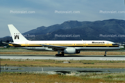 G-MONK, Boeing 757-2T7, Monarch Airlines, RB211-535 E4, RB211