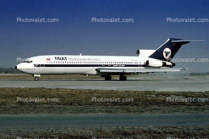 MT-1054, MIAT, Mongolian Airlines, Boeing 727-281, JT8D-9A, JT8D, 727-200 series