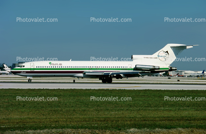 N808MA, Miami Marlins, Boeing 727-231F, JT8D, Miami Air International