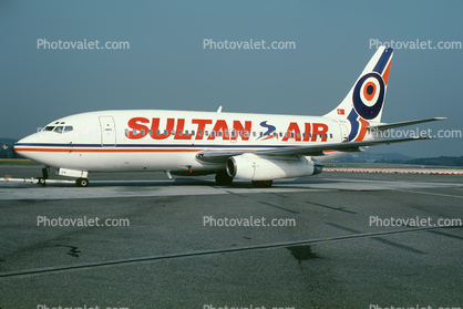 TC-VAA, Sultan Air, Boeing 737-248, JT8D-9A, JT8D